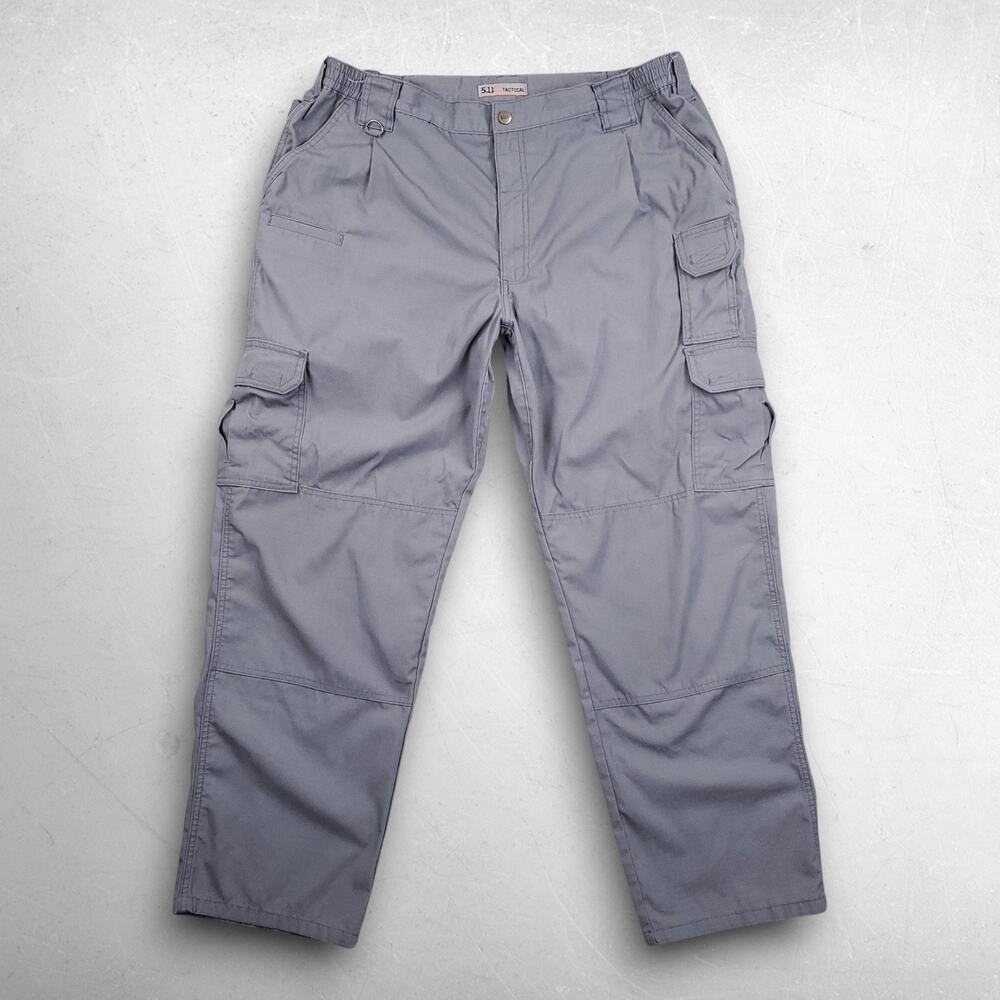 5.11 Tactical Stryke Cargo Pants Men 42 Gray‎ Ripstop Pockets Outdoor Utility